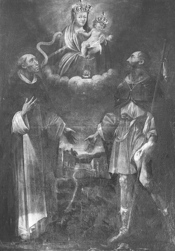 Madonna del Carmelo e i santi Giacinto e Rocco - Poli, Roma